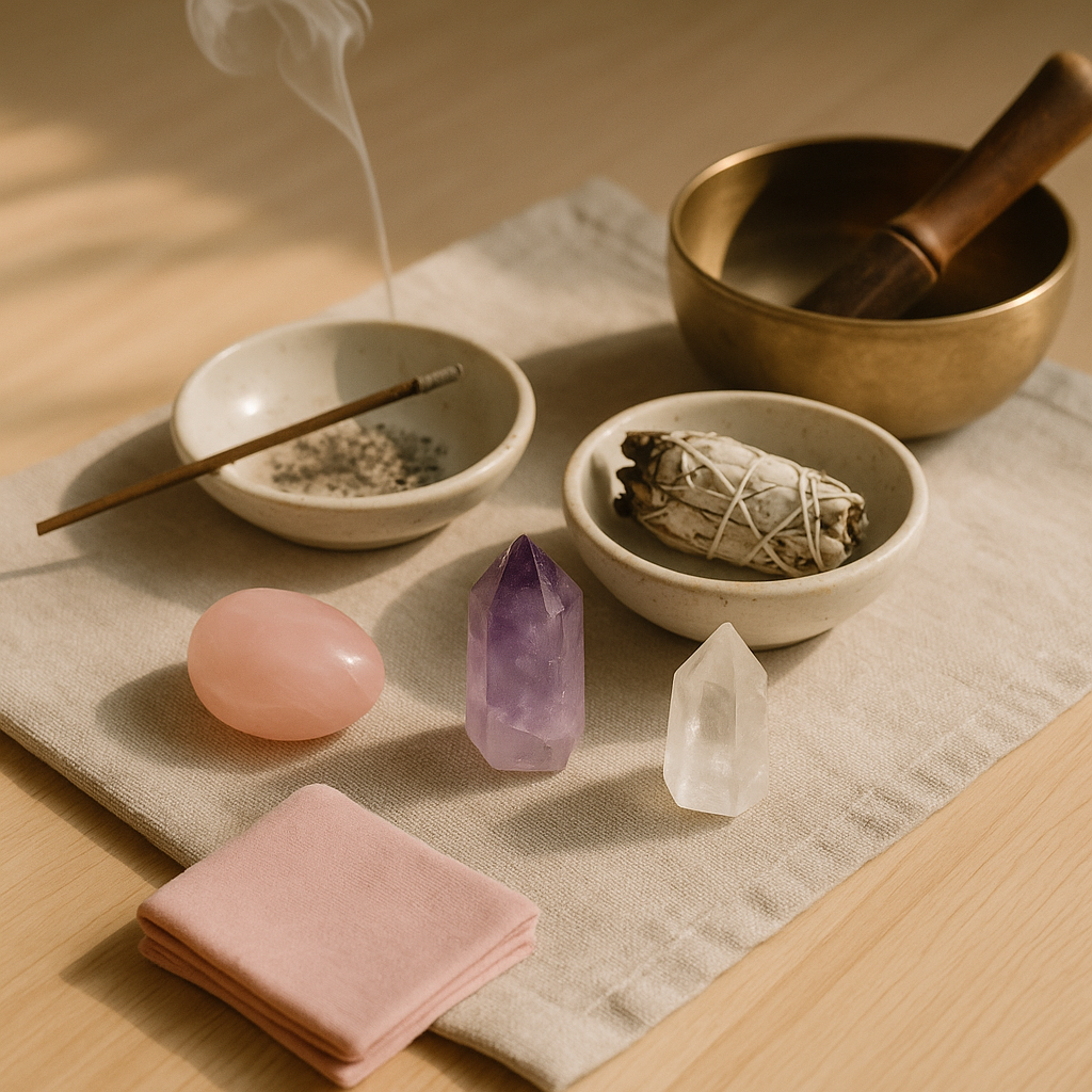 How to Cleanse, Charge, and Store your Crystals with Intention